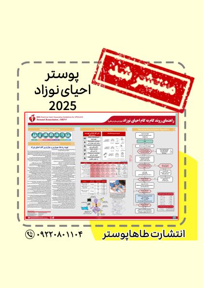 پوستر احیا نوزدان NRP 9 2025 CPR